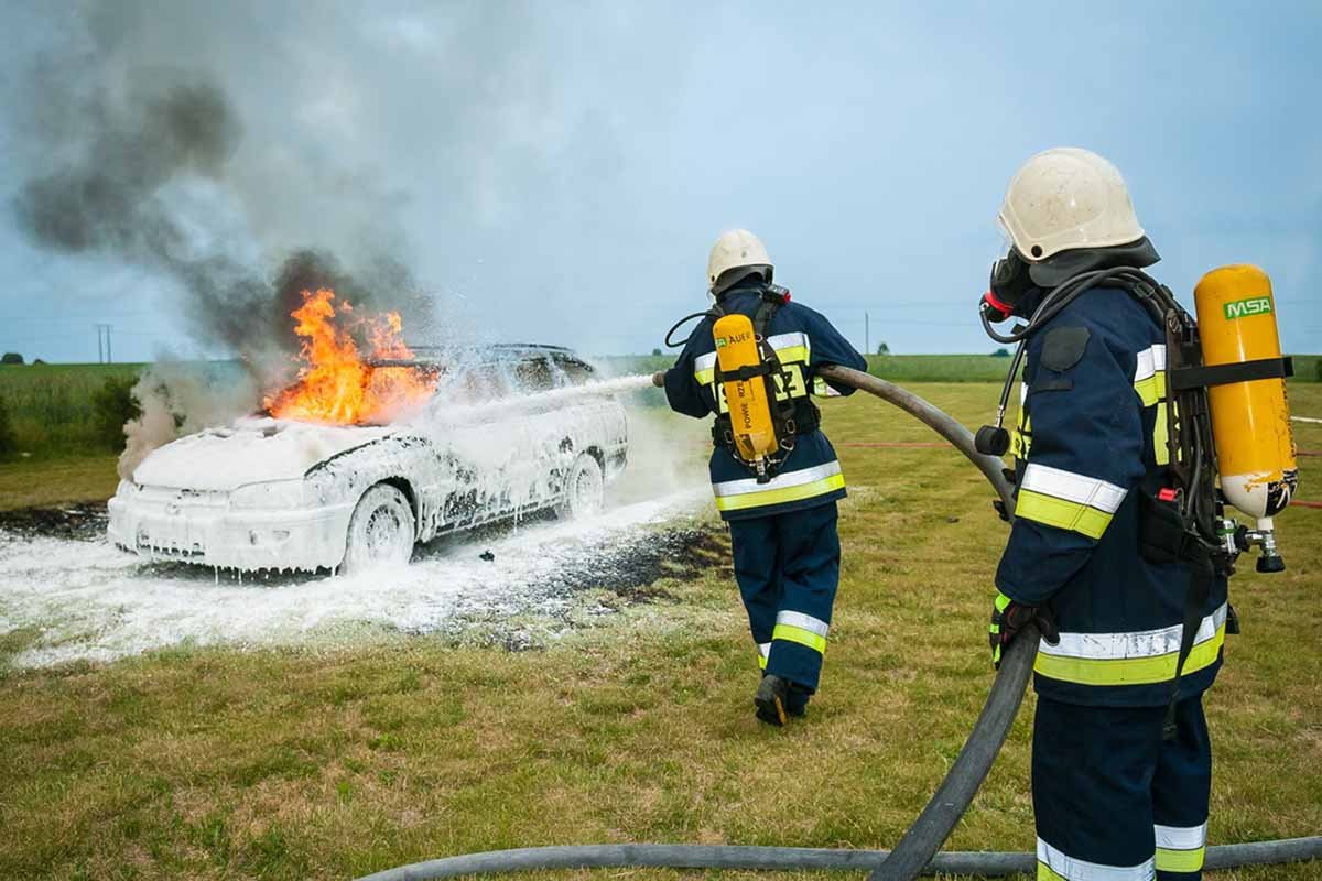 Can Exposed Speaker Wires Cause a Fire in a Car